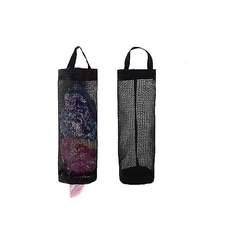2 Pack Hanging Plastic Bag Holders For Grocery Bags, Storage Bags For Kitchen And Travel Trash Bags
