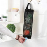 2 Pack Hanging Plastic Bag Holders For Grocery Bags, Storage Bags For Kitchen And Travel Trash Bags