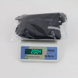 Sports Waist Bag Dog Leash Reflective Elastic Outdoor Pet Supplies Rouge