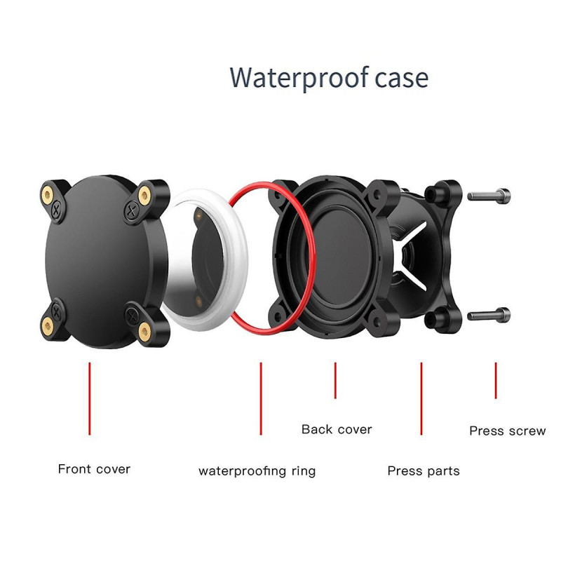 For Dog Collar Holder Waterproof Protective Holder Case Pets Collar GPS Trackers Holder Case