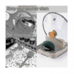 Spoon Rest With Lid Holder For Spatula Ladle Pot Lid Utensil Rest For Countertop,kitchen Gadgets Fo