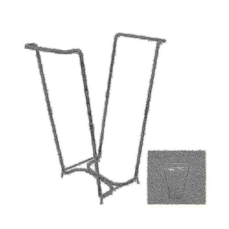 Foldable Plastic Garbage Hanging Bag Outdoor Camping Rubbish Bag Storage Rack Holder Kitchen Organi