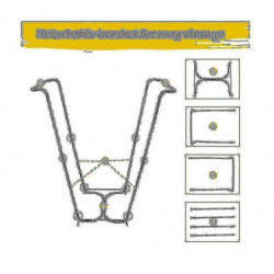 Foldable Plastic Garbage Hanging Bag Outdoor Camping Rubbish Bag Storage Rack Holder Kitchen Organi