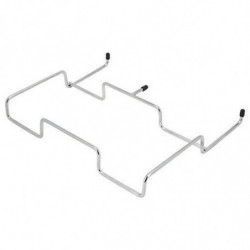 Trash Bag Holder,13.6x 10.2x1.8 Inch Outdoor Trash Bag Frame Holder Support Rack Kitchen Hanging Trash Bag Frame Bracket