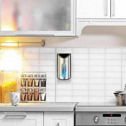 Kitchen Grocery Plastic Bag Holder and Dispenser for Plastic Bags - Easy Wall Mount Bag Saver - Sta