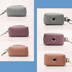 Extérieur Protable Chien Sac à caca Distributeur Pu Pouch Pet Pick Up Caca Sacs Porte-sacs