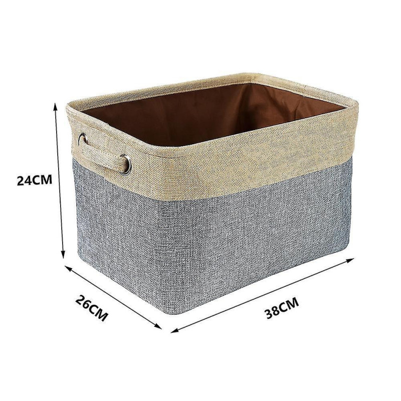 Pet Dog Toy Range Basket Dog Canvas Bag Pliable Pet Toys Linen Storage Box Pet Dog Supplies Jd4