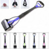 Dog Waste Easy Pickup Pooper Scooper Walking Pet Poo Poop Scoop Grabber Picker Black-blue