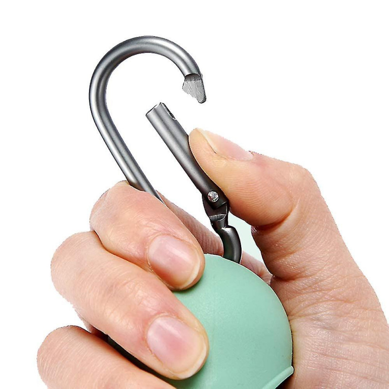 Dog Poop Waste Bag Holder Distributeur avec lampe de poche à led Portable Garbage Bag Capsule Storage Box