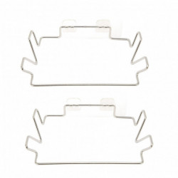 2 Sets Trash Bag Holder Elegant Stylish Strong Load Bearing Rustproof Hanging Rubbish Bag Holder for Kitchen