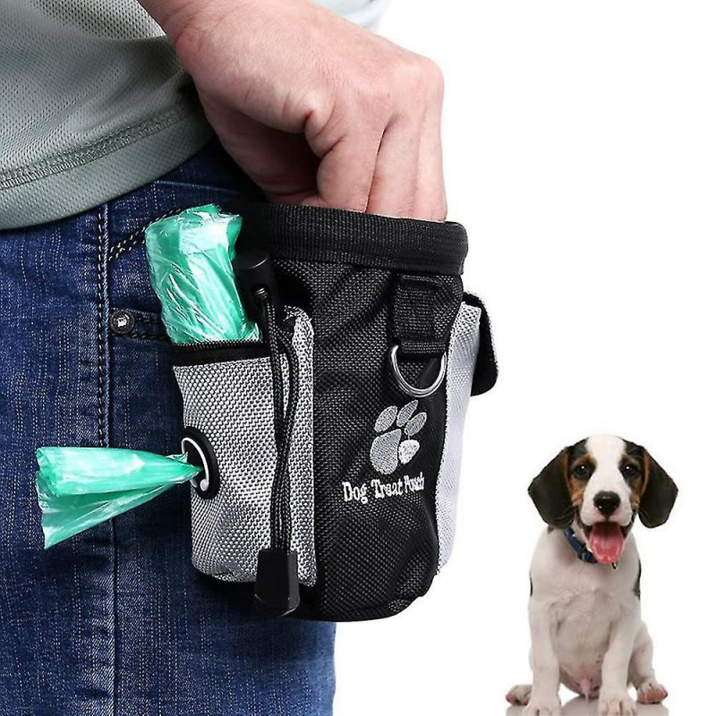 Dog Treat Bag, Puppy Treat Pouch Pet Small Dog Bait Holder Walking Bag