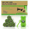 24 Rolls Degradable Pet Garbage Bag Thickened Dog Stool Bag With Dispenser