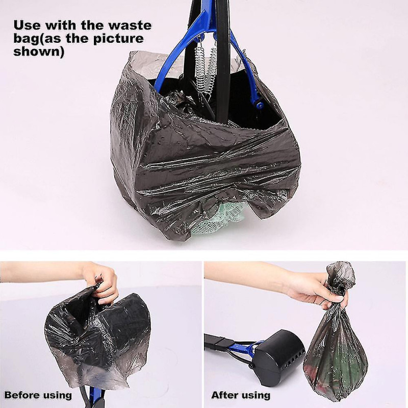 Long Handle Dog Poop Scooper Jaw Poop Scoop Shovel Pick Up Animal Waste Picker Pet Outdoor Cleaning Tools