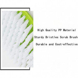 Brosse de gommage au sol avec longue poignée 35 « , nettoyeur de baignoire réglable en métal inoxydable