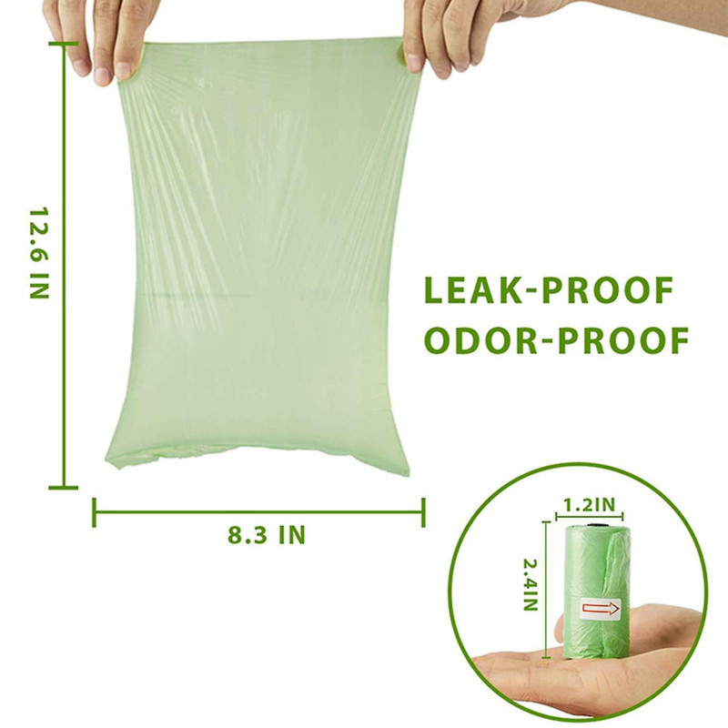 Sac de cage pour chien avec Spill Proof Fragrance Free Dégradable Recharge d’élimination des déchets d’animaux de [...]