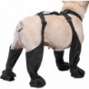 Bottes pour chiens avec bretelles, bottes pour chiens imperméables réglables pour chiens à l’épreuve de la saleté [...]