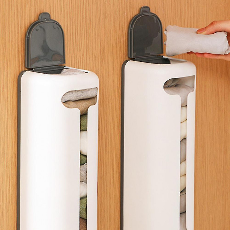 Wall Mount Panties Storage Box Multipurpose Kitchen Grocery Bags Holder Sock/trash Bag Dispenser