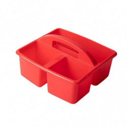 3pièces Desktop Compartiment Caddy Holder Empilable Case Rouge Vert Violet