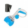Portable Pet Dog Stool Scooper Waste Clean Stool Picker Pick Up For Walking Blue