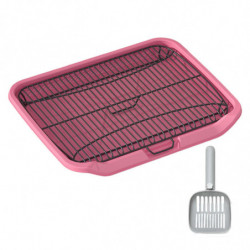 Pet Dog Toilet Outdoor Pet Accessories Cleaning Tool Portable Trainer Corner Pink