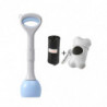 Dog Pooper Scooper Poop Picker Dog Poop Pick Up Tool For Park Traveling Lawn Blue 49cm
