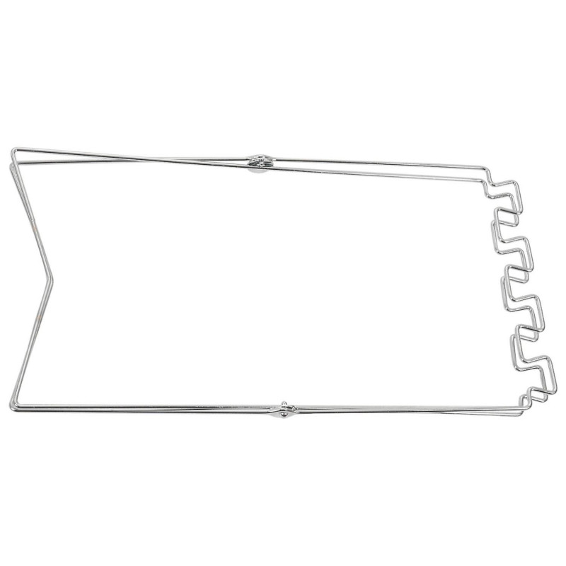 Stainless Steel Garbage Bag Storage Bracket Portable Outdoor Camping Garbage Bag Bracket