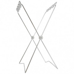 Stainless Steel Garbage Bag Storage Bracket Portable Outdoor Camping Garbage Bag Bracket