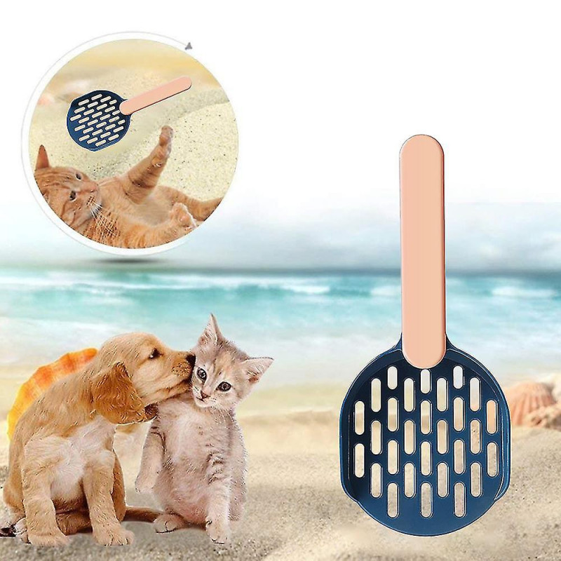 Sifter Shovel Litter Scoop - Durable Abs Plastic Litter Scoop