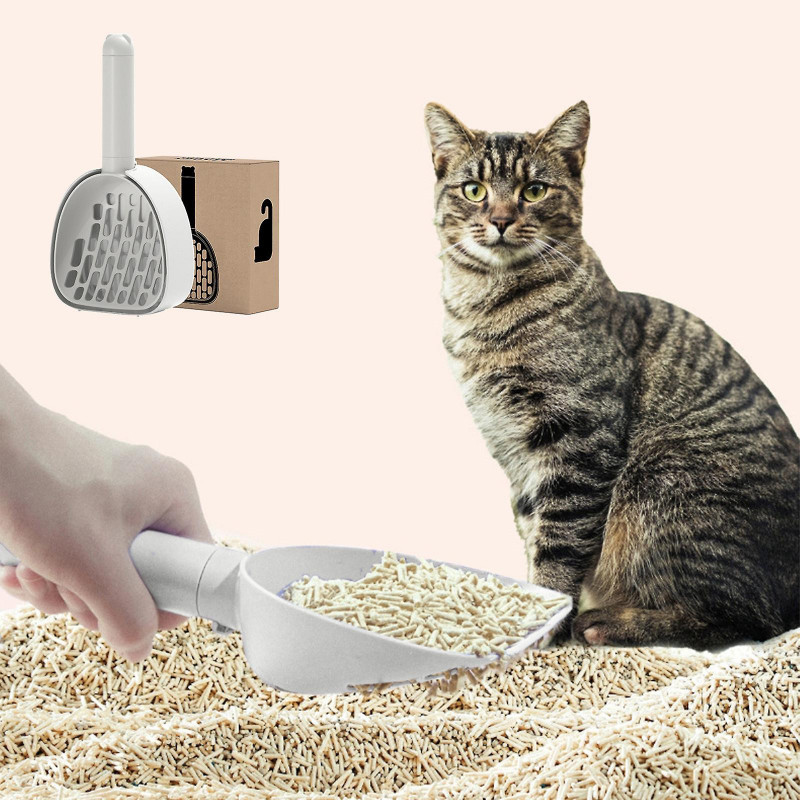 Multifunctional Pet Litter Scoop Pickup Plastic Poop Scoop Pet Cleaning Scooping Tools Pet Poop Dog Poop Spatula [...]