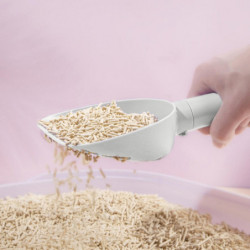 Multifunctional Pet Litter Scoop Pickup Plastic Poop Scoop Pet Cleaning Scooping Tools Pet Poop Dog Poop Spatula [...]