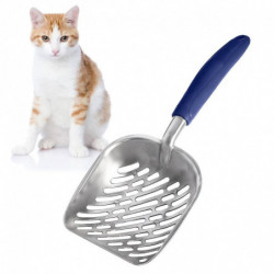 Metal Cat/dog Litter Scoop Pet Poop Removal Tool With A Long Handle