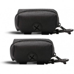 2pcs Poop Bag Dispenser, Dog Poop Bag, Dog Waste Catcher Dogs, Black