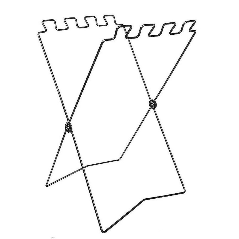 Support de sac à ordures portable, porte-sac en plastique Bbq Trash adapté au camping intérieur et extérieur