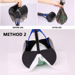 Pooper Scooper | Portable Poop Scooper With Easy-to-pull Handle | Durable 23-inch Long Handle Poop Pickup Tool For [...]