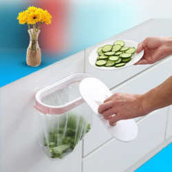 Garbage Bag Holder with Lid Wall Mounted Detachable Strong Plastic Trash Bag Organizer Rack Kitchen Garbage Bag Holder with Lid Wall Mounted Detachable Strong Plastic Trash Bag Organizer Rack Kitchen