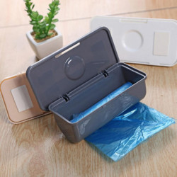 Wall Mounted Trash Garbage Bag Container Holder Plastic Storage Box Dispenser Wall Mounted Trash Garbage Bag Container Holder Plastic Storage Box Dispenser
