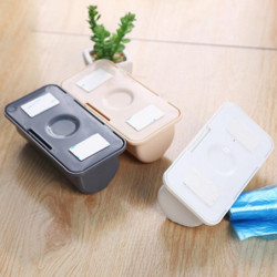 Wall Mounted Trash Garbage Bag Container Holder Plastic Storage Box Dispenser Wall Mounted Trash Garbage Bag Container Holder Plastic Storage Box Dispenser