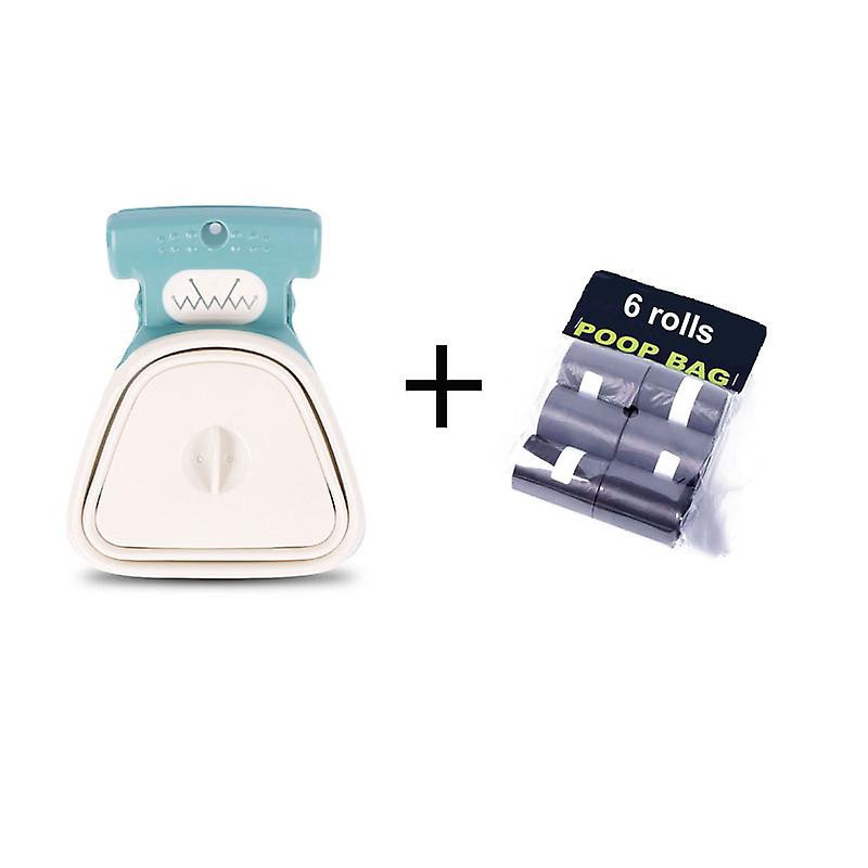Dog Pet Travel Foldable Pooper Scooper With 1 Roll Decomposable bags Poop Scoop Clean Pick Up Excreta Cleaner Dog Pet Travel Foldable Pooper Scooper With 1 Roll Decomposable bags Poop Scoop Clean Pick Up Excreta Cleaner