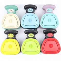 Dog Pet Travel Foldable Pooper Scooper With 1 Roll Decomposable bags Poop Scoop Clean Pick Up Excreta Cleaner