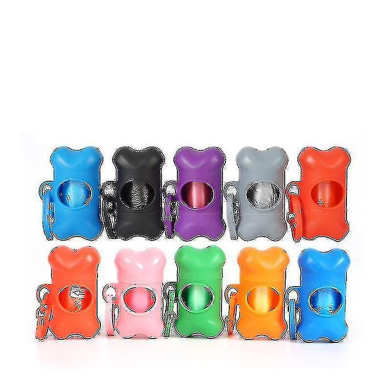 Portable Garbage Bag Storage Box Garbage Bag Dispenserpurple