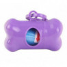 Portable Garbage Bag Storage Box Garbage Bag Dispenserpurple