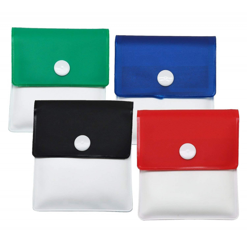 6Pcs Pocket Size Ashtray Bag Pouch Fireproof Odor Free Cigarette Ash Holder