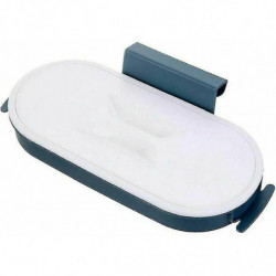 Kitchen Trash Bag Holder, Cabinet Built-in Garbage Above Door Basket Holderdar