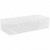 Desktop Coffee Bag Holder Transparent Multi-grid Candy Bag Box Plastic Tea Bag Organizer Desktop Coffee Bag Holder Transparent Multi-grid Candy Bag Box Plastic Tea Bag Organizer