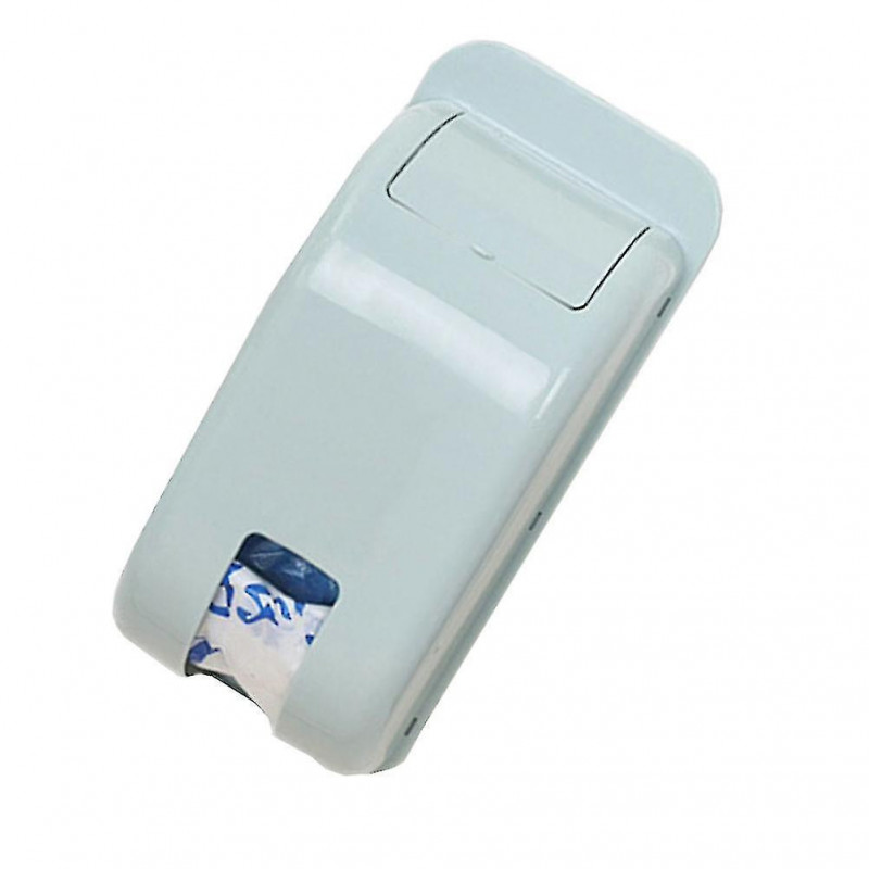 Trash Bag Holder Dispenser Wall Mount Grocery Bags Organizer Hanging Box Fo