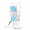 1 Set Of Standing Type Pet Waterer Practical Pet Drinking Bottles With Holder 1 Set Of Standing Type Pet Waterer Practical Pet Drinking Bottles With Holder