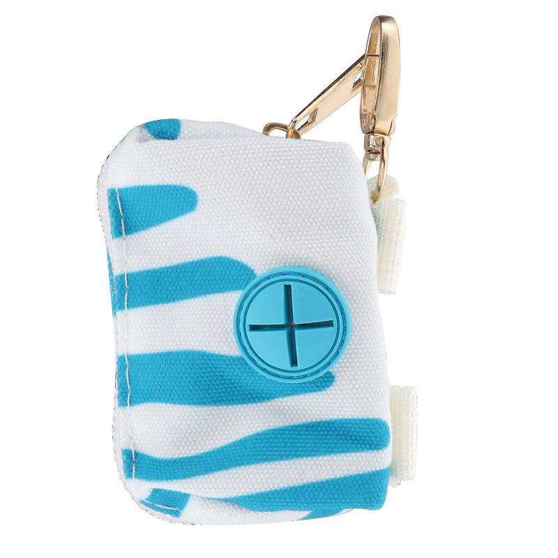 Pet Dog Waste Bag Dispenser Holder Oxford Cloth Pouch With Zipper Closure Pet Dog Waste Bag Dispenser Holder Oxford Cloth Pouch With Zipper Closure