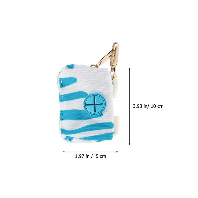 Pet Dog Waste Bag Dispenser Holder Oxford Cloth Pouch With Zipper Closure Pet Dog Waste Bag Dispenser Holder Oxford Cloth Pouch With Zipper Closure