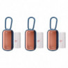 3pcs Pet Dog Waste Bag Distributeur Holder Pouch avec 45pcs Pet Waste Bags 3pcs Pet Dog Waste Bag Distributeur Holder Pouch avec 45pcs Pet Waste Bags
