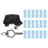 1 Set Dog Poop Bags Dog Leash Installation Waste Bag Clip Poop Storage Bag 1 Set Dog Poop Bags Dog Leash Installation Waste Bag Clip Poop Storage Bag